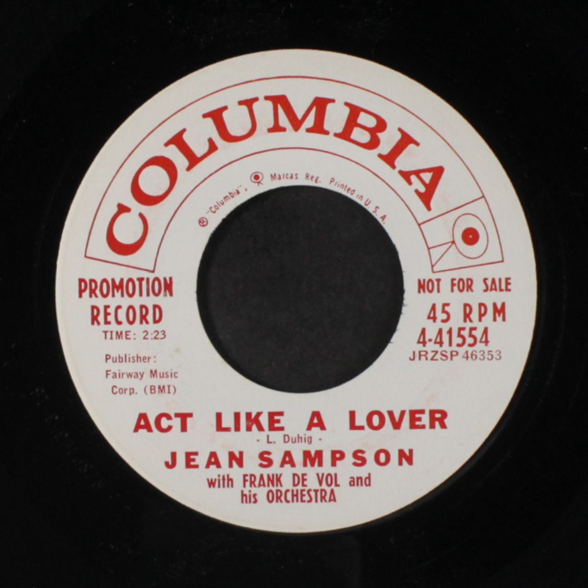 lucky in love / act like a lover by JEAN SAMPSON