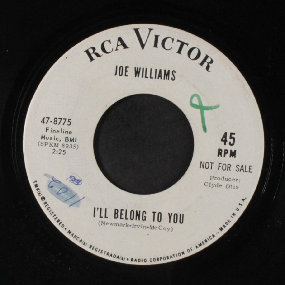 lonely man / i'll belong to you by JOE WILLIAMS