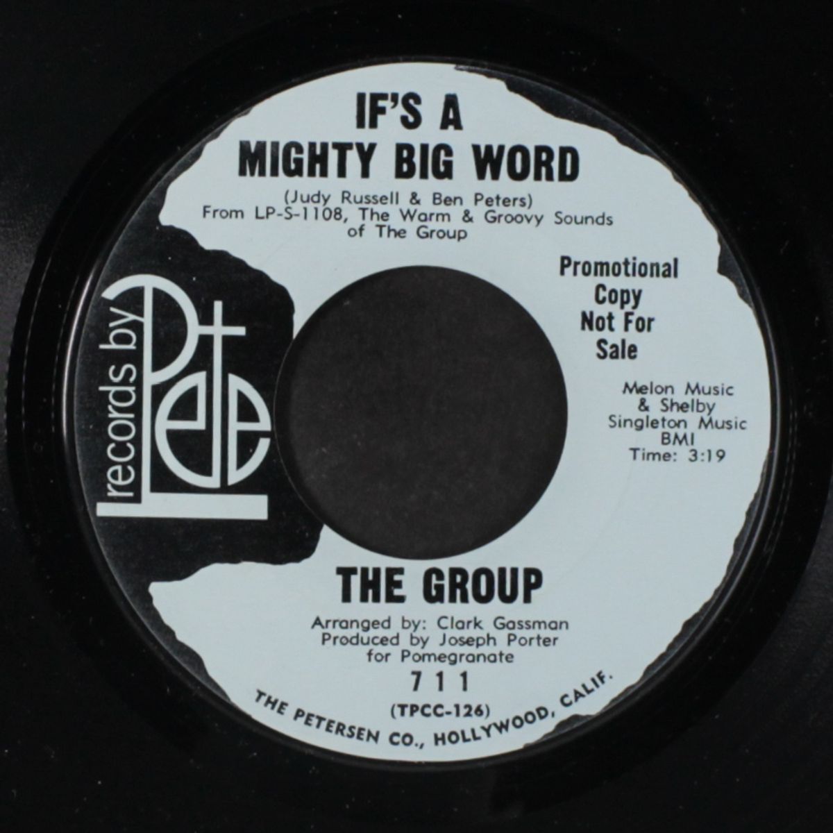 but you know i love you / if's a mighty big word by GROUP