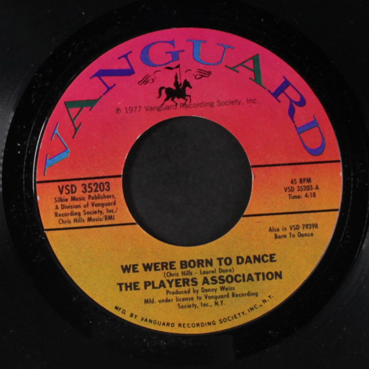 we were born to dance / footsteps by PLAYERS ASSOCIATION