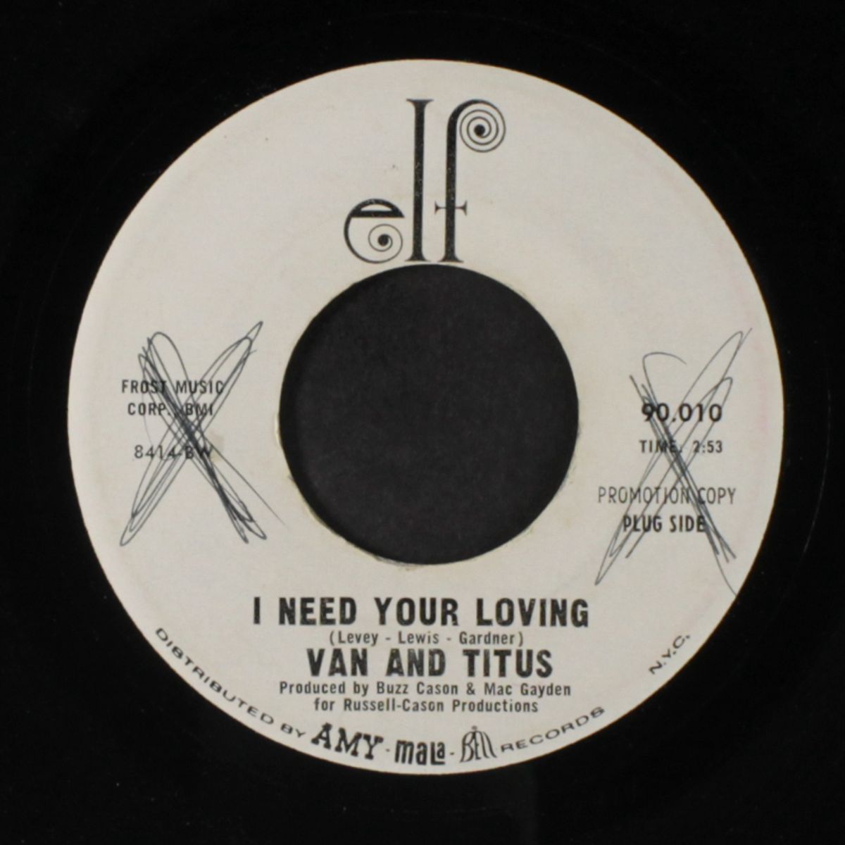 we'd better stop / i need your loving by VAN & TITUS