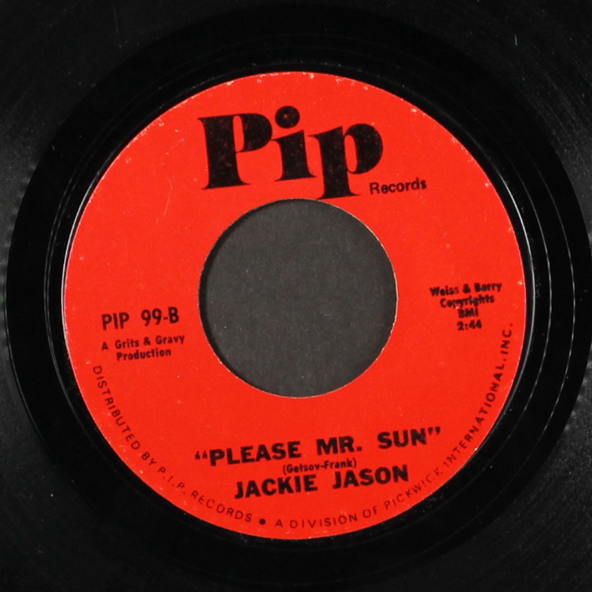 the world is coming to a start / please mr. sun by JACKIE JASON