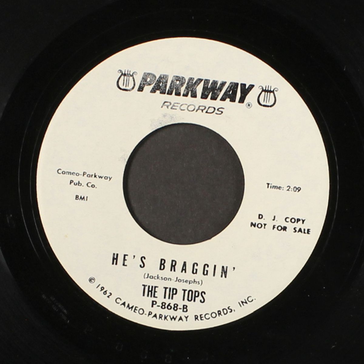 he's braggin' / oo-kook-a-boo by TIP TOPS