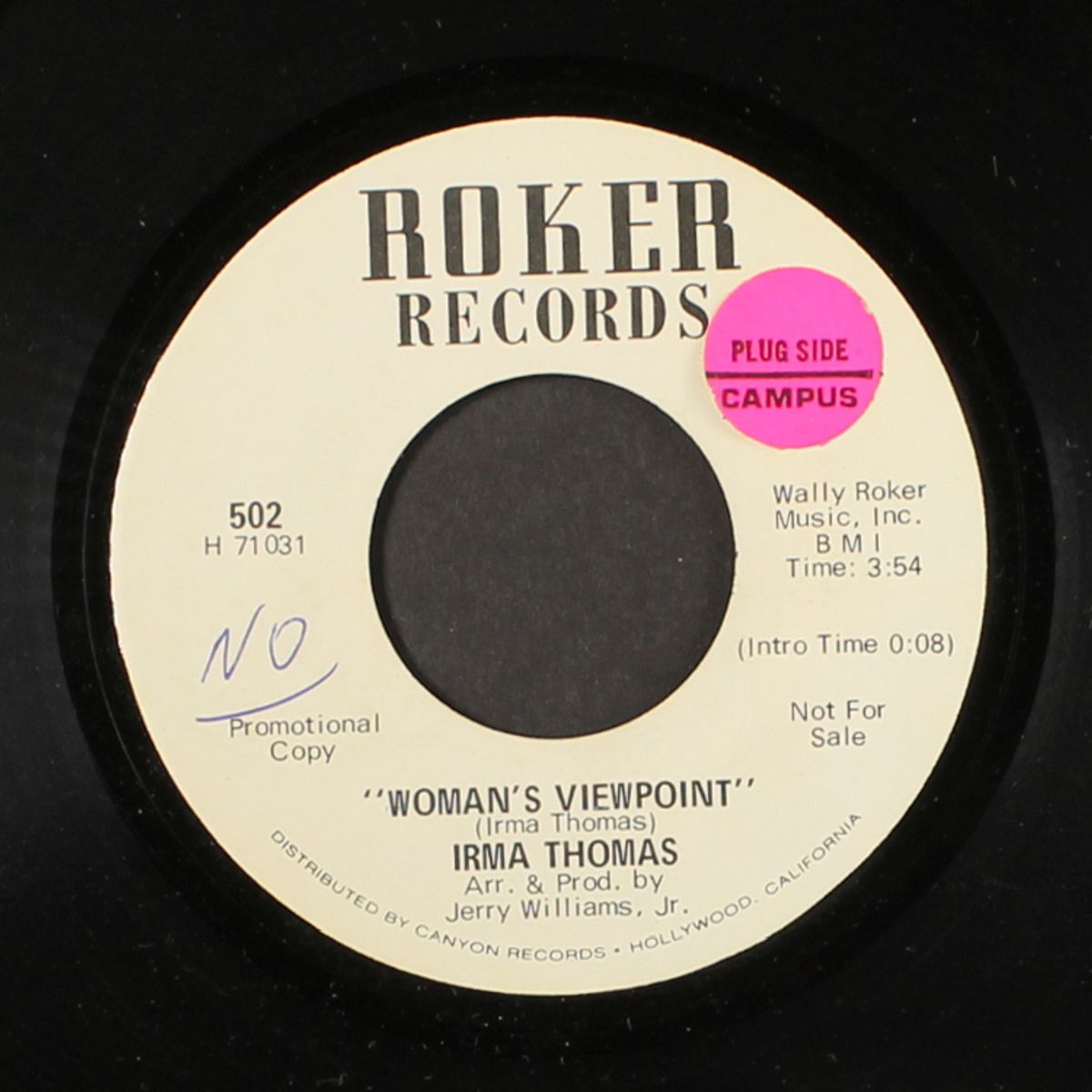 woman's viewpoint / these four walls by IRMA THOMAS