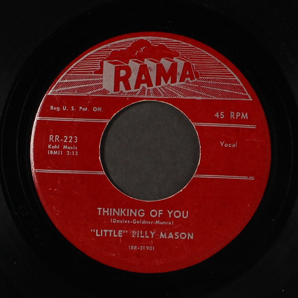 you are my sunshine / thinking of you by LITTLE BILLY MASON