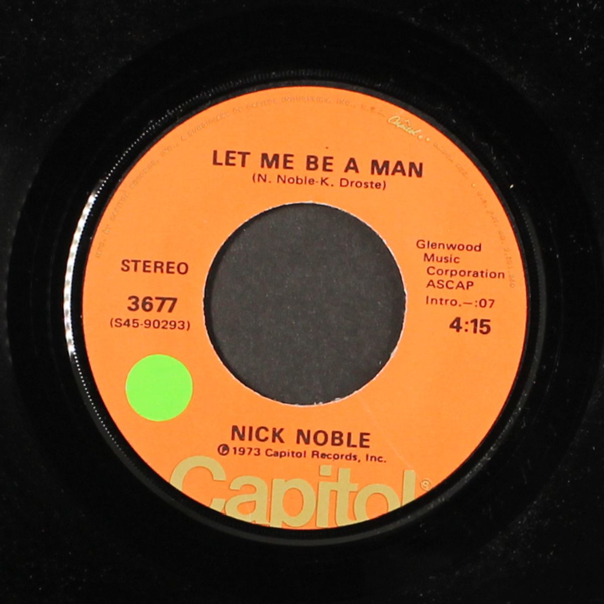 it's all up to you by NICK NOBLE