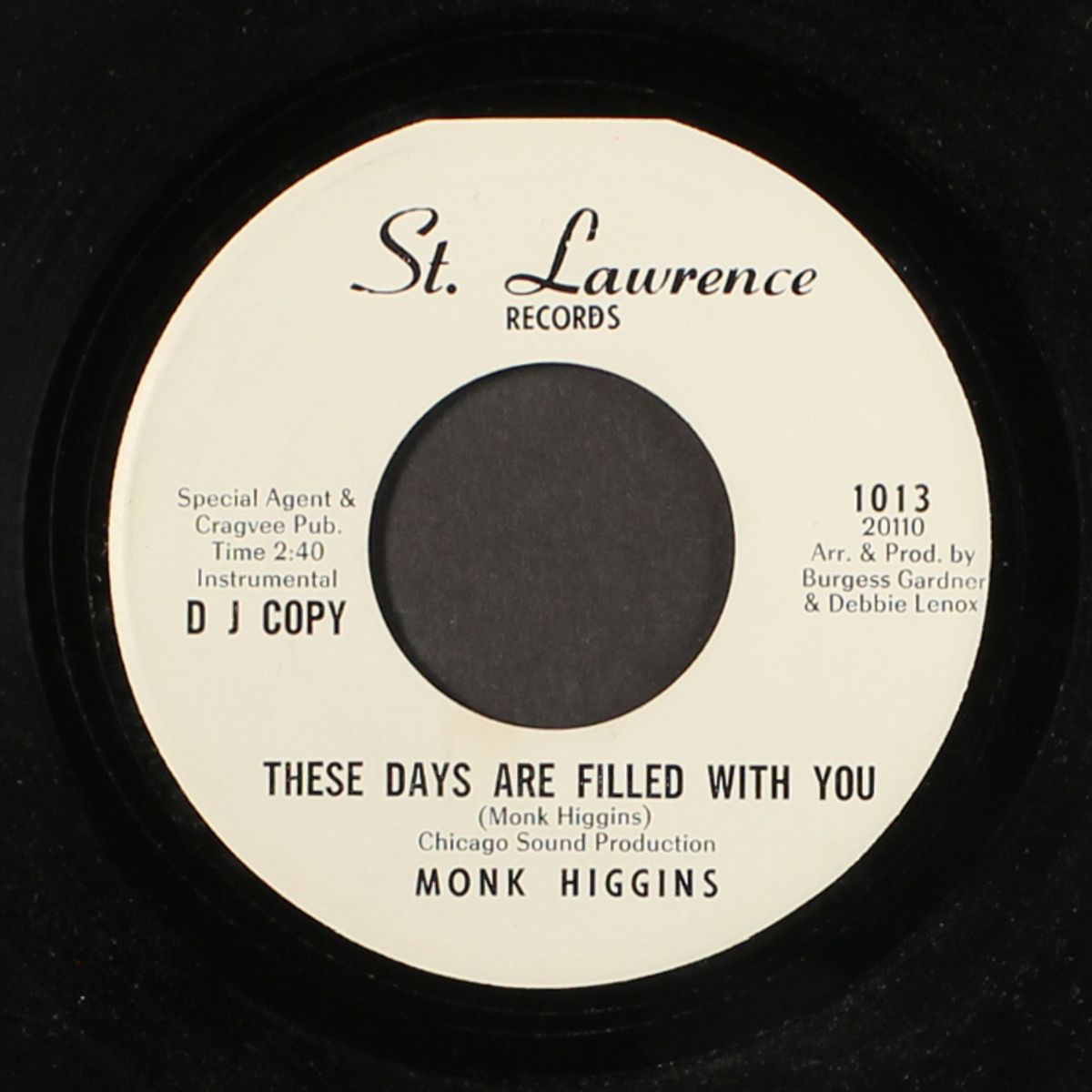 who-dun-it? / these days are filled with you by MONK HIGGINS