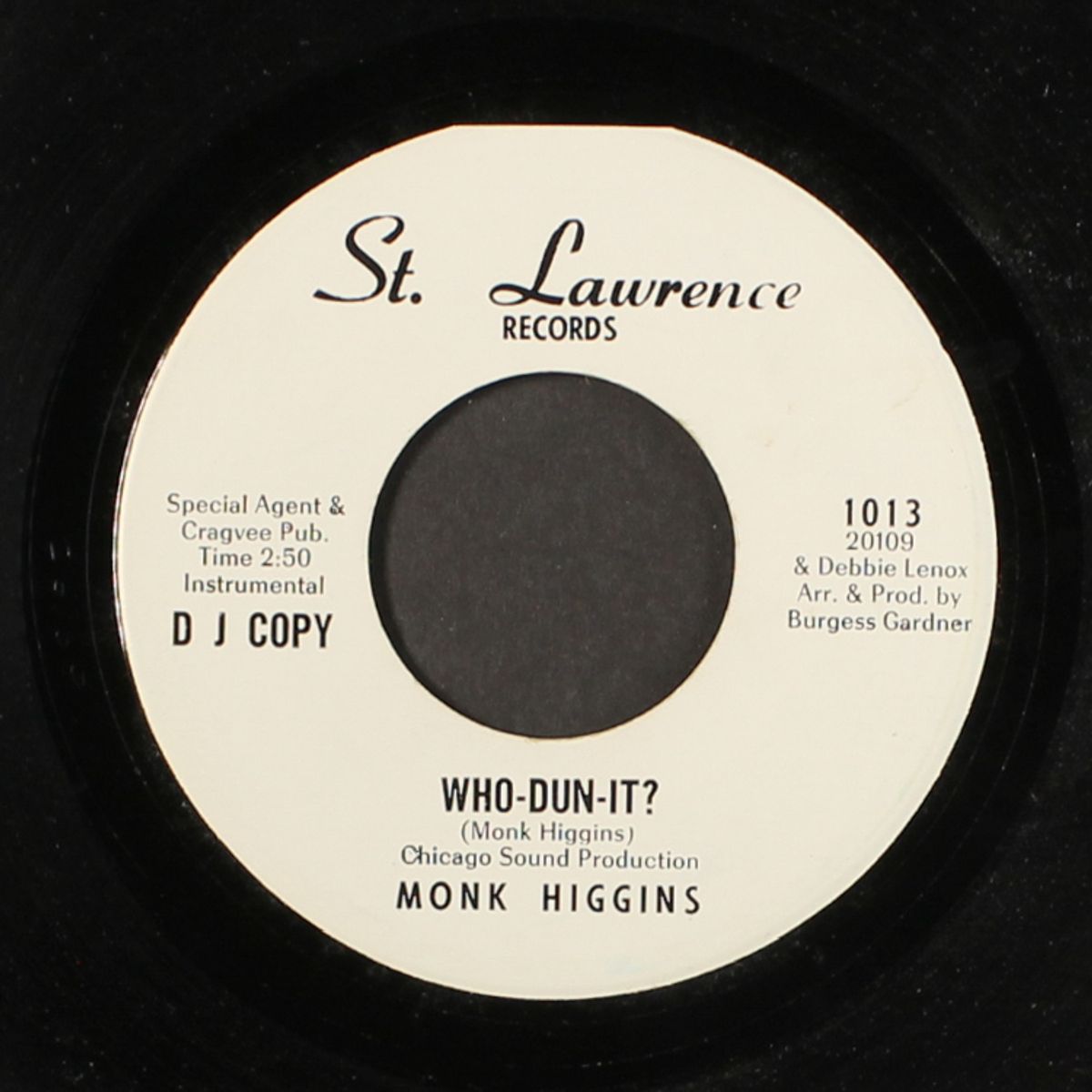 who-dun-it? / these days are filled with you by MONK HIGGINS