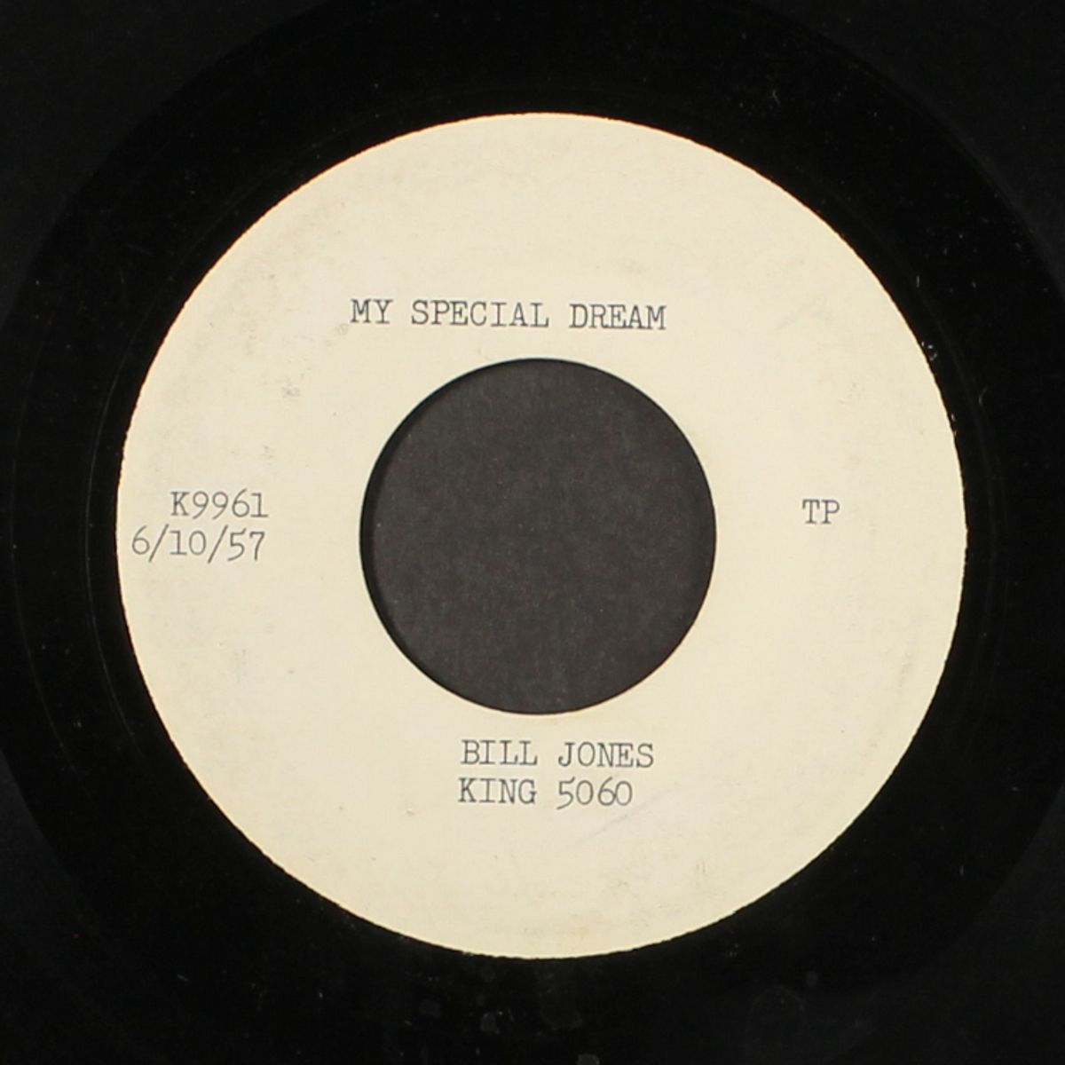 here goes a fool / my special dream by BILL JONES