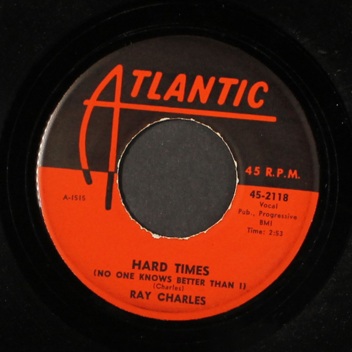 hard times / i wonder who by RAY CHARLES