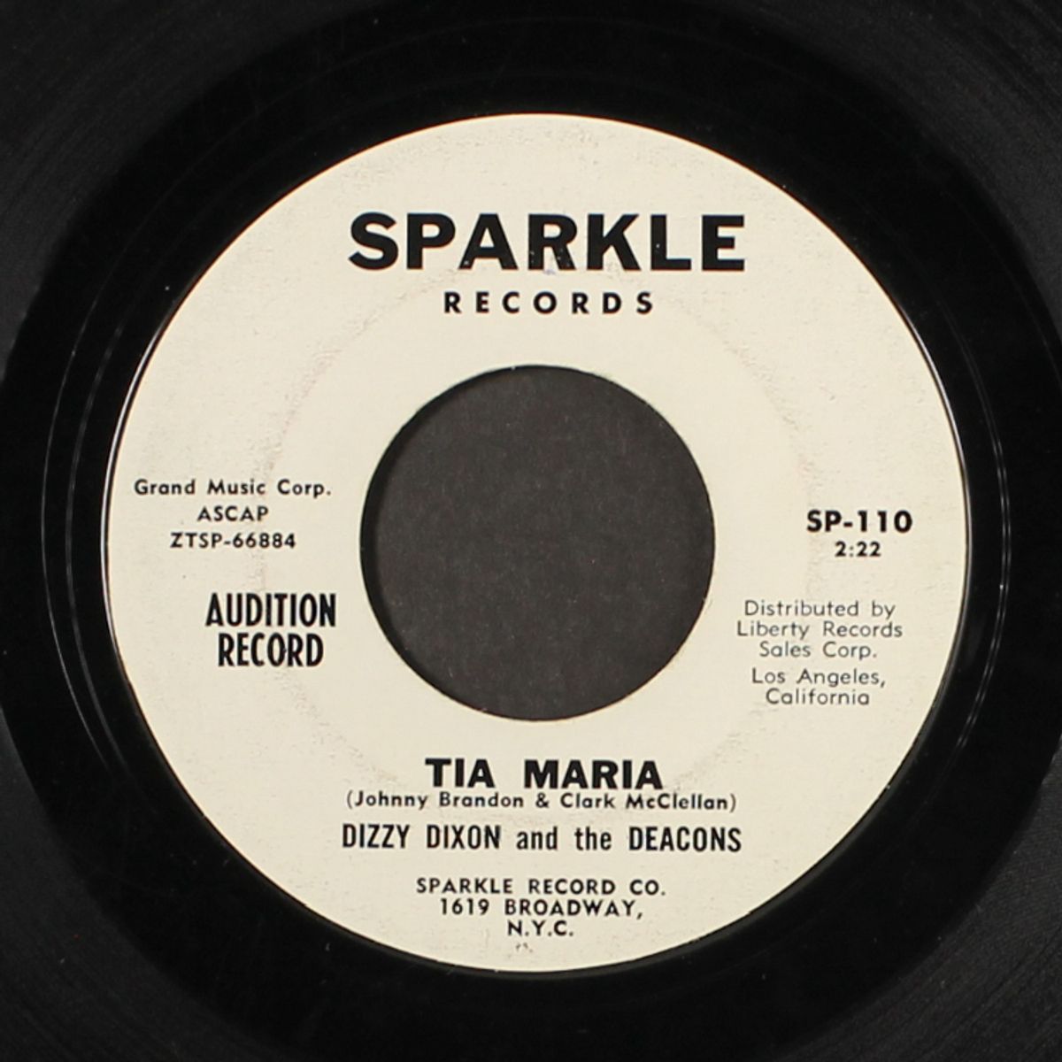 tia maria / hapsburg serenade by DIZZY DIXON