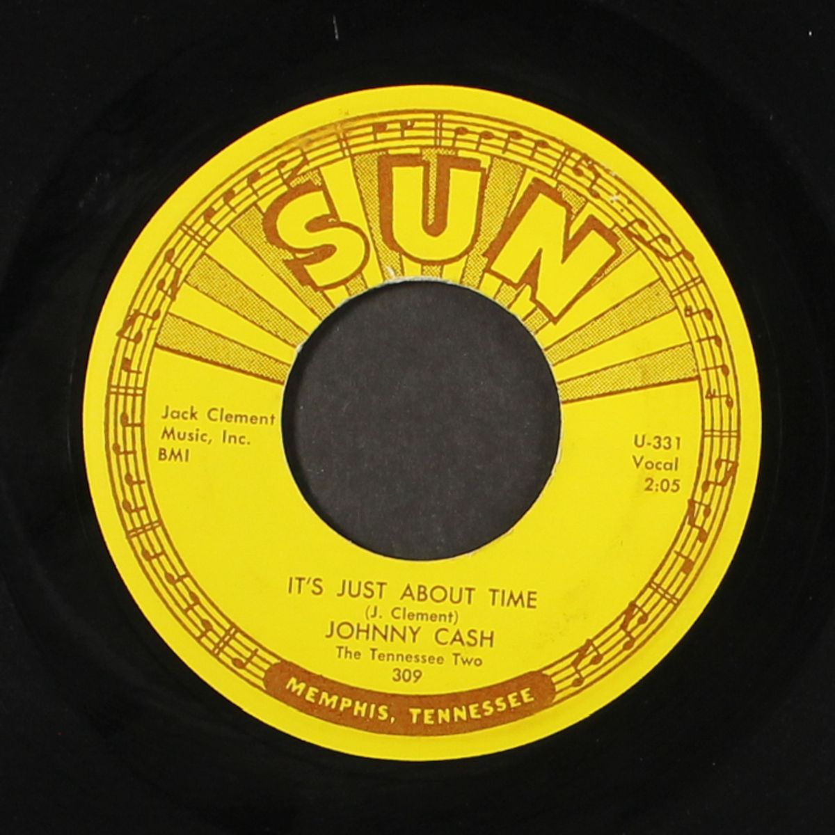 i just thought you'd like to know / it's just about time by JOHNNY CASH