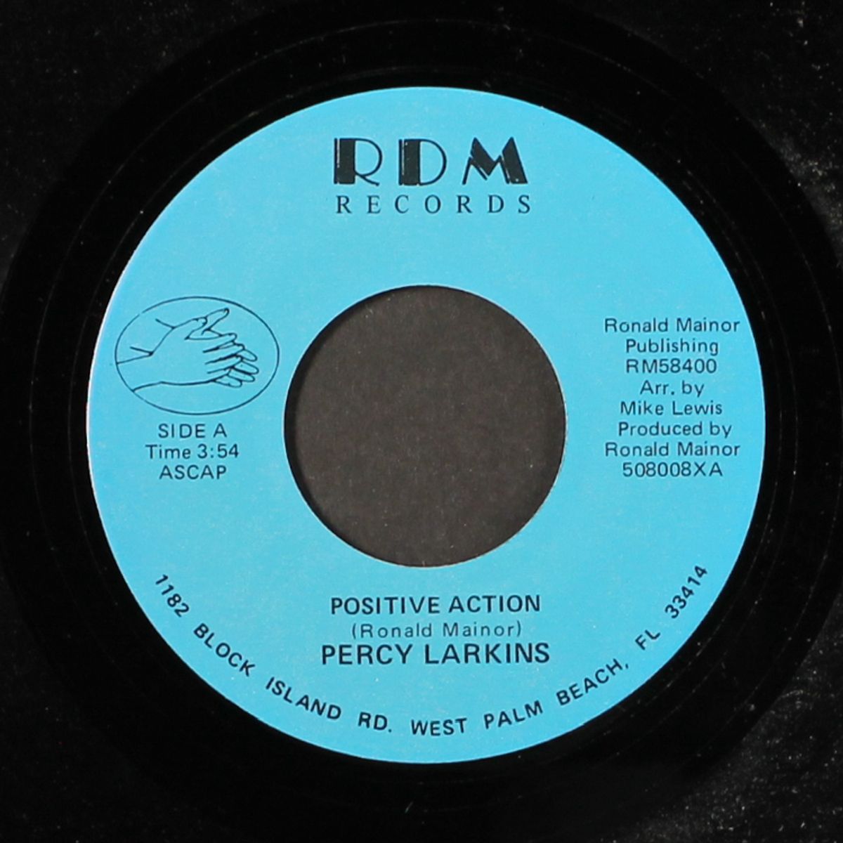 positive action / i've got this feeling for you by PERCY LARKINS