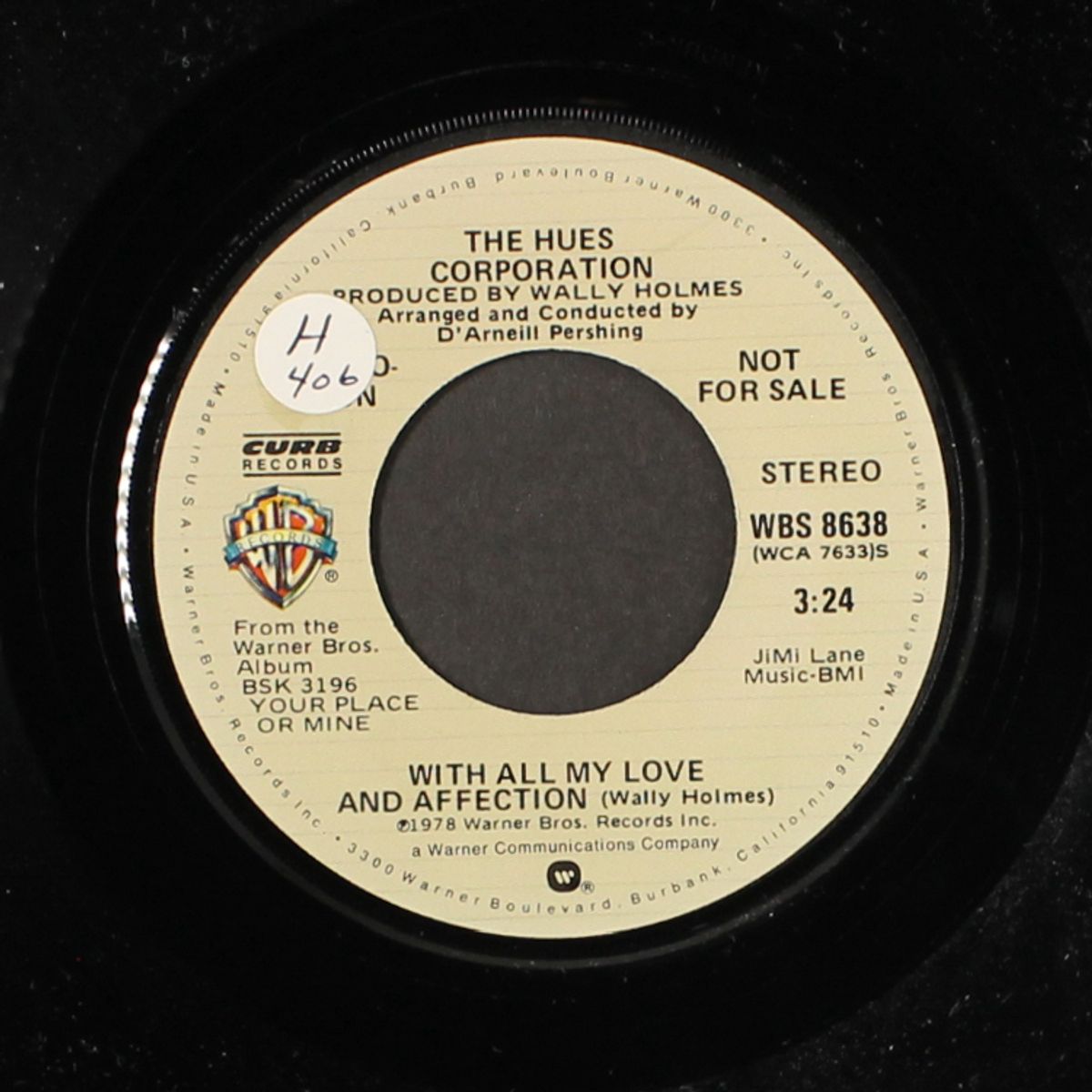 with all my love & affection / mono by HUES CORPORATION