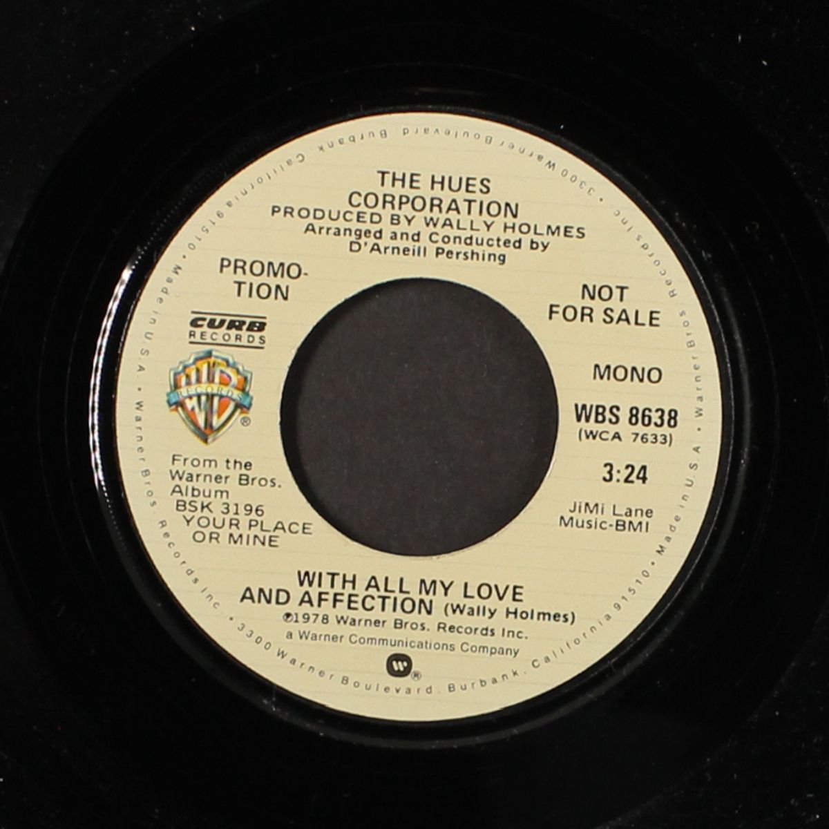 with all my love & affection / mono by HUES CORPORATION