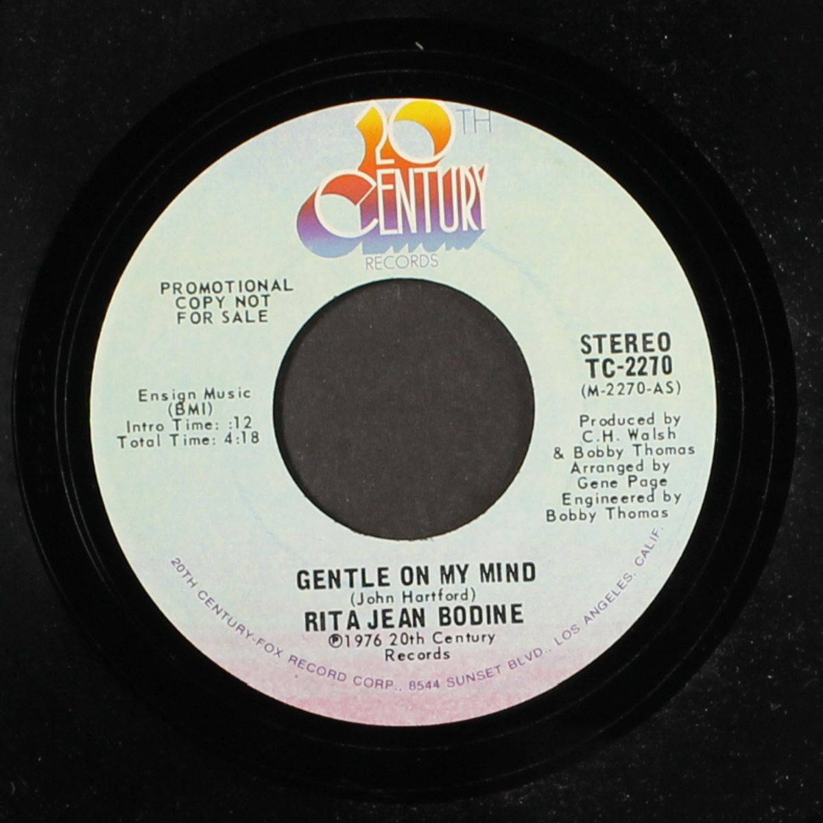 gentle on my mind by RITA JEAN BODINE