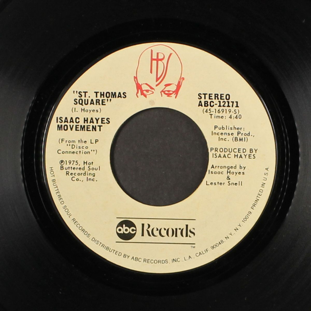 disco connection / st. thomas square by ISAAC HAYES MOVEMENT
