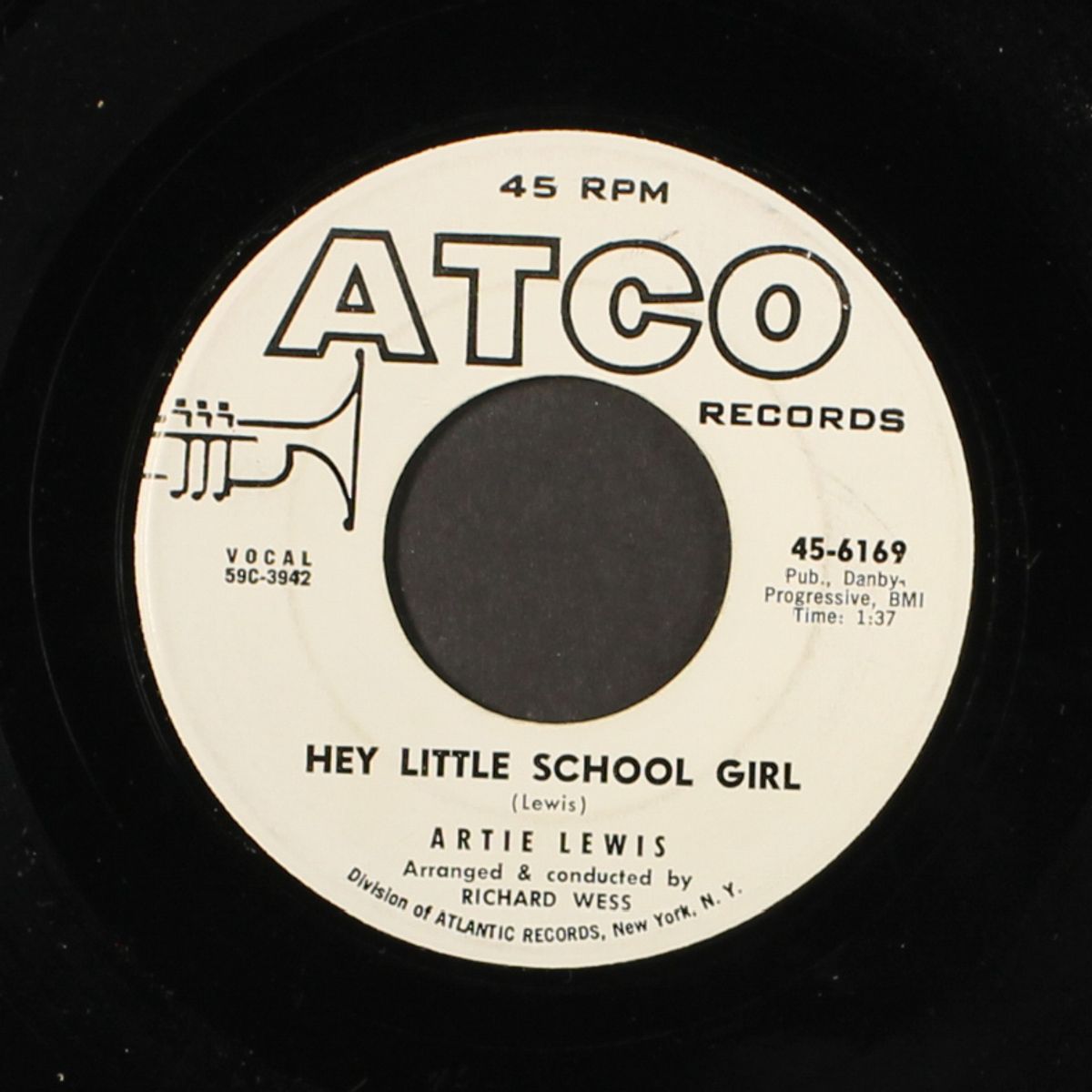 hey little school girl / abracadabra by ARTIE LEWIS