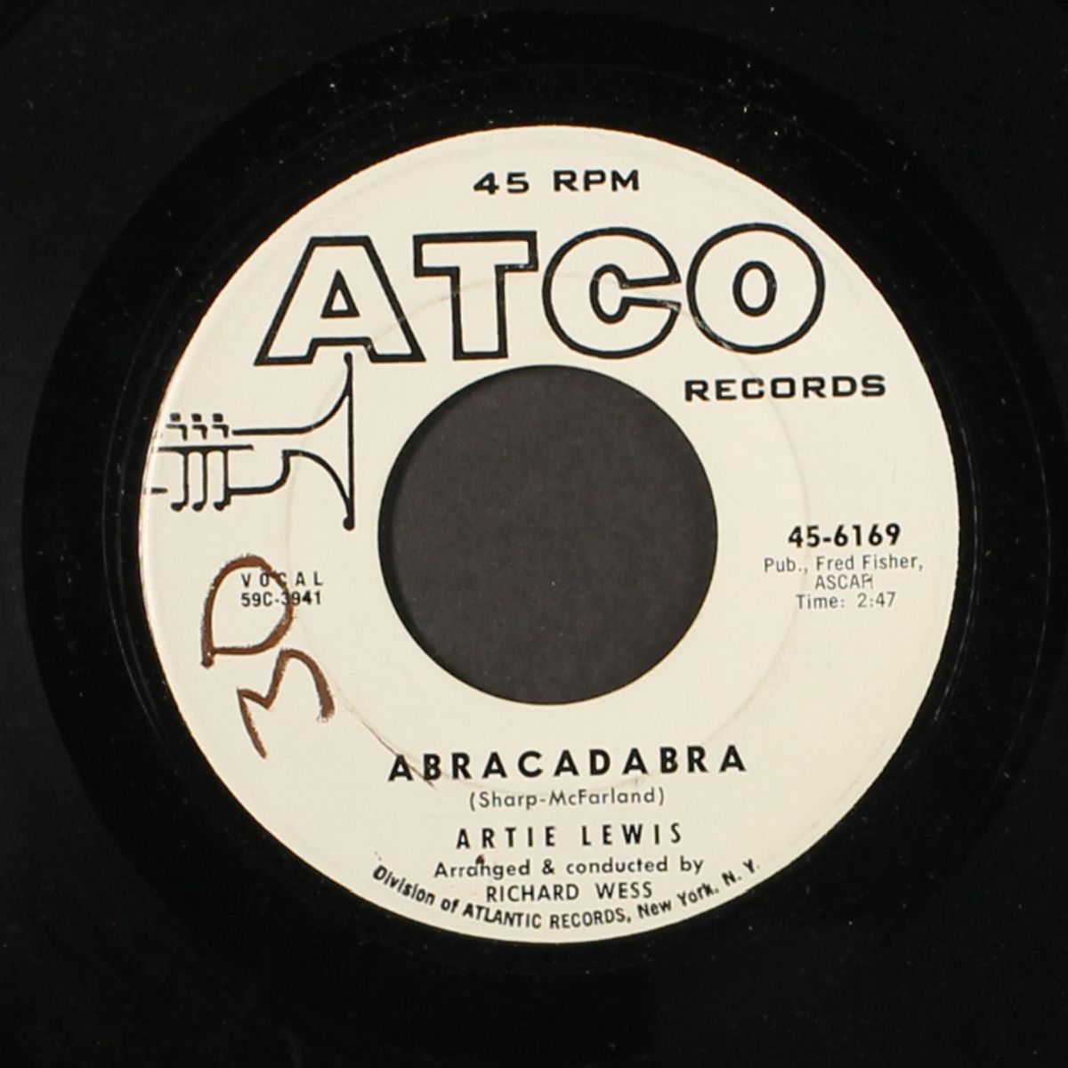 hey little school girl / abracadabra by ARTIE LEWIS