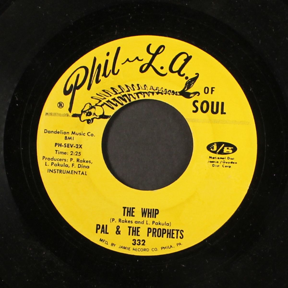 the whip / i keep foolin' myself by PAL & PROPHETS