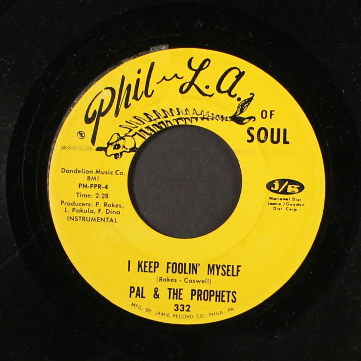 the whip / i keep foolin' myself by PAL & PROPHETS