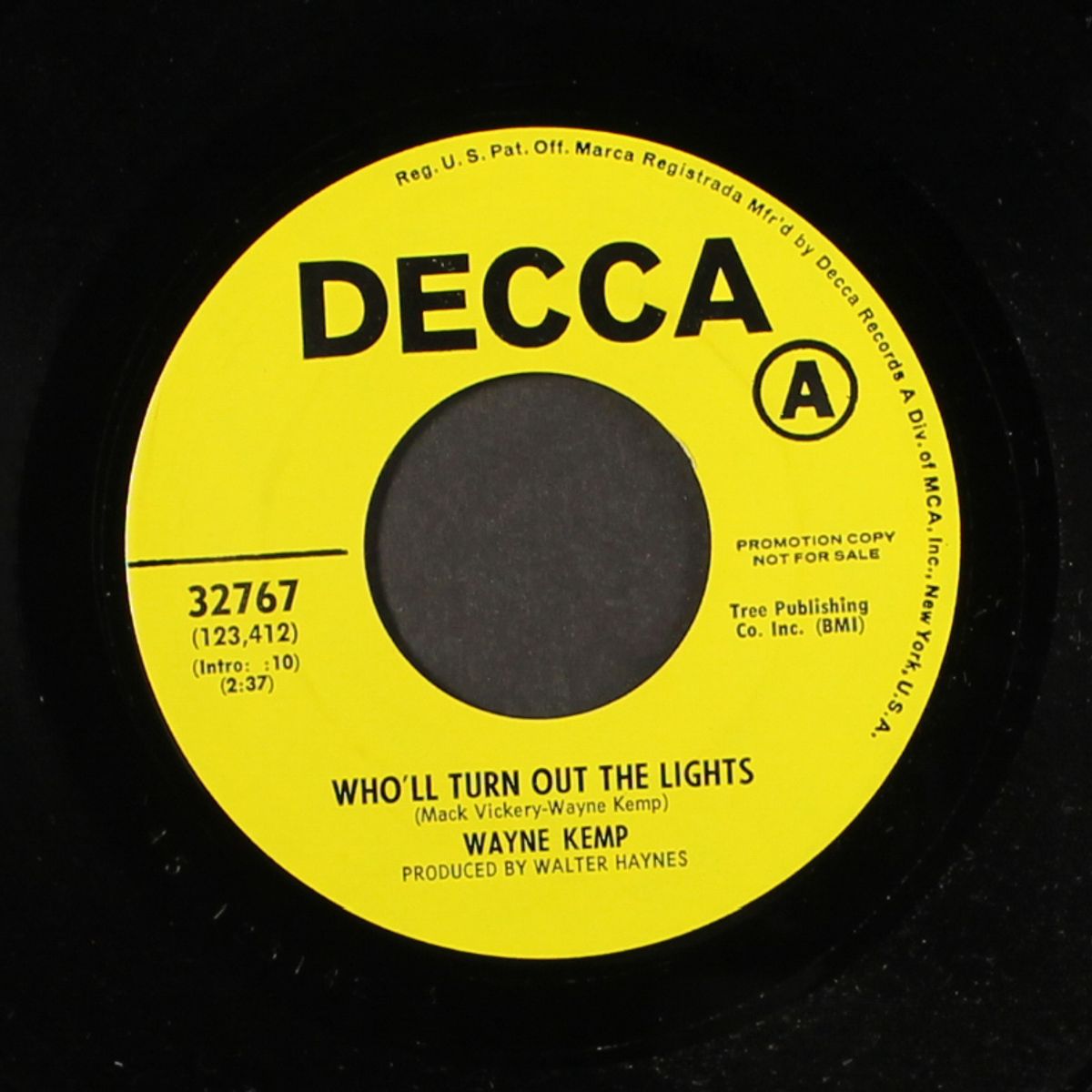 who'll turn out the lights / burn another honky tonk down by WAYNE KEMP