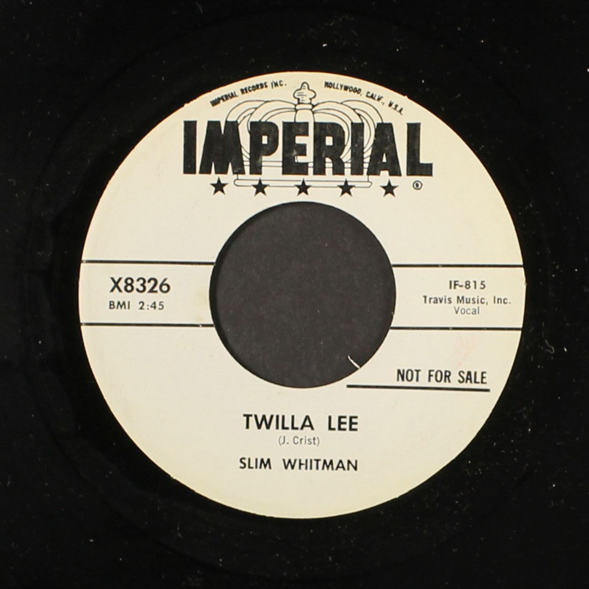 roll river roll / twila lee by SLIM WHITMAN