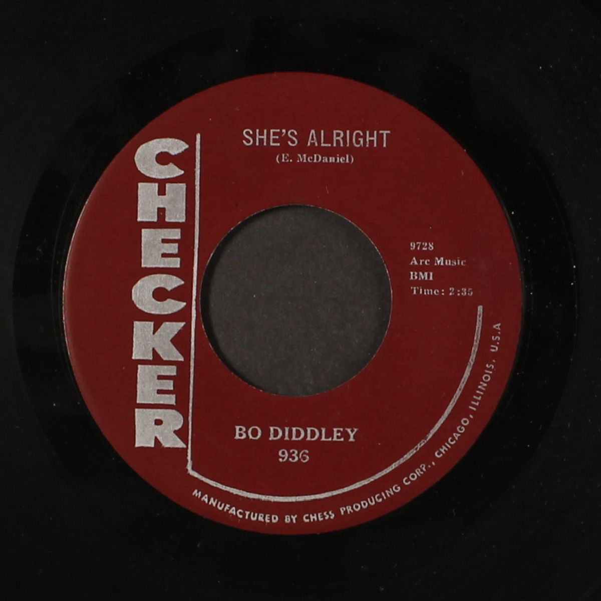 say man, back again / she's alright by BO DIDDLEY