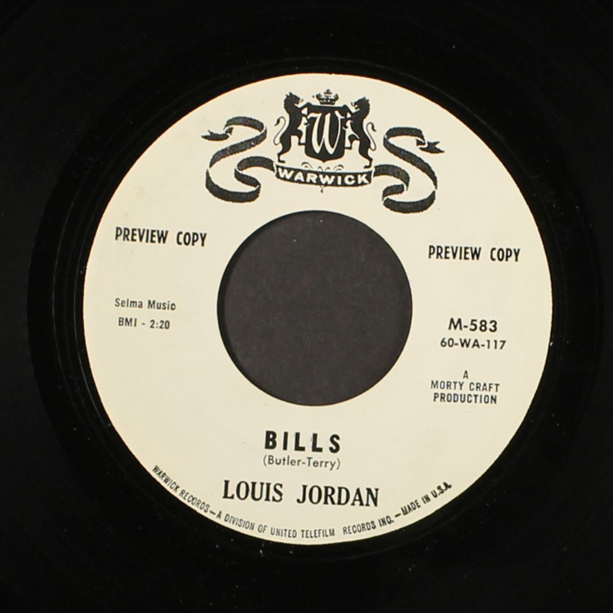 bills / fifty cents by LOUIS JORDAN
