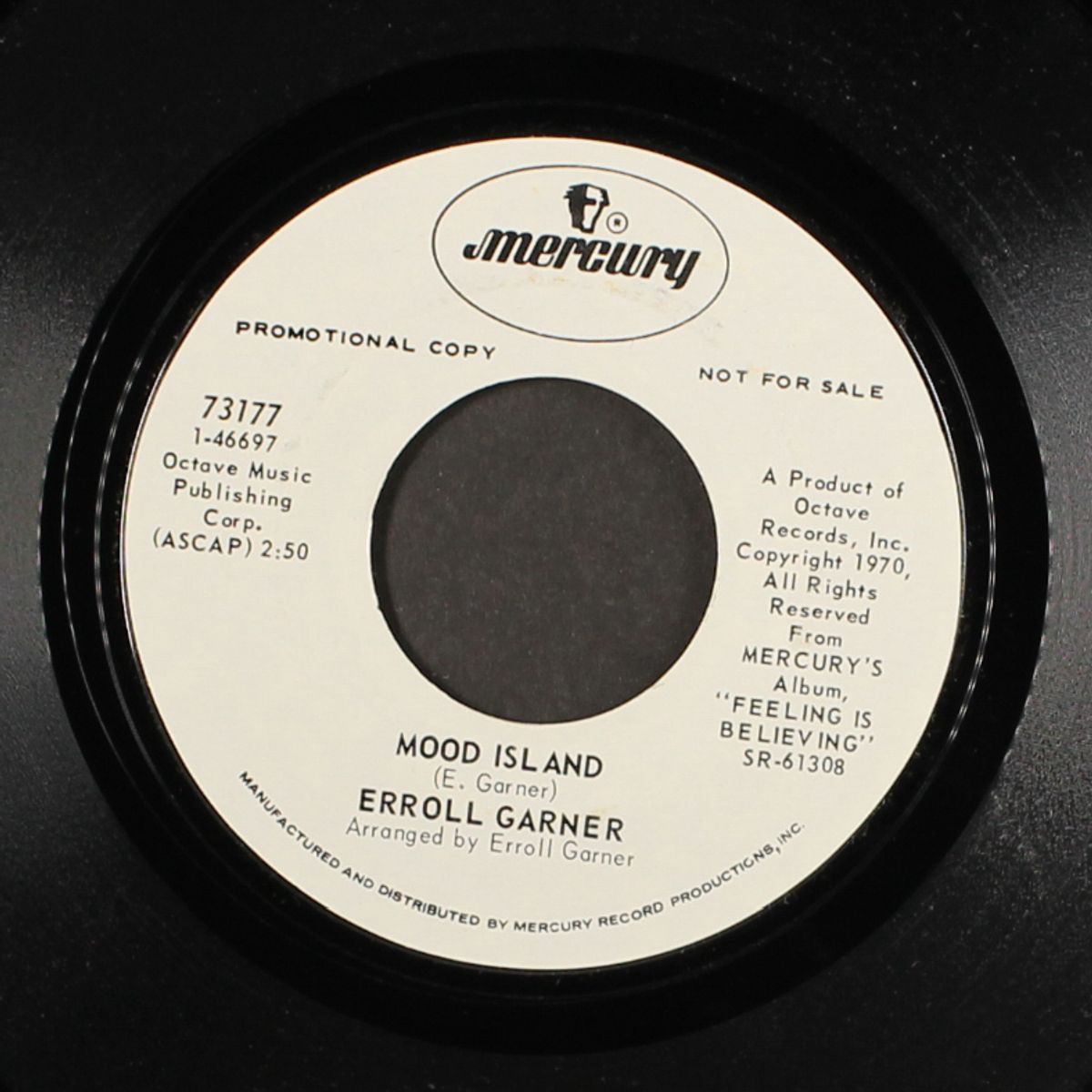 mood island / for once in my life by ERROL GARNER