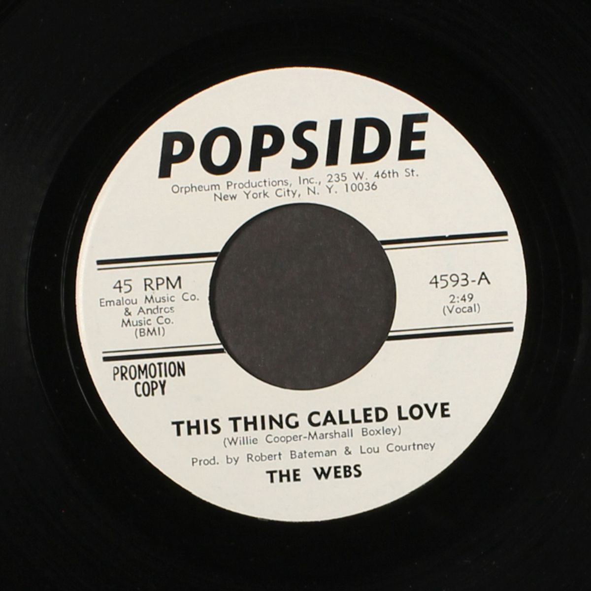 this thing called love / same by WEBS