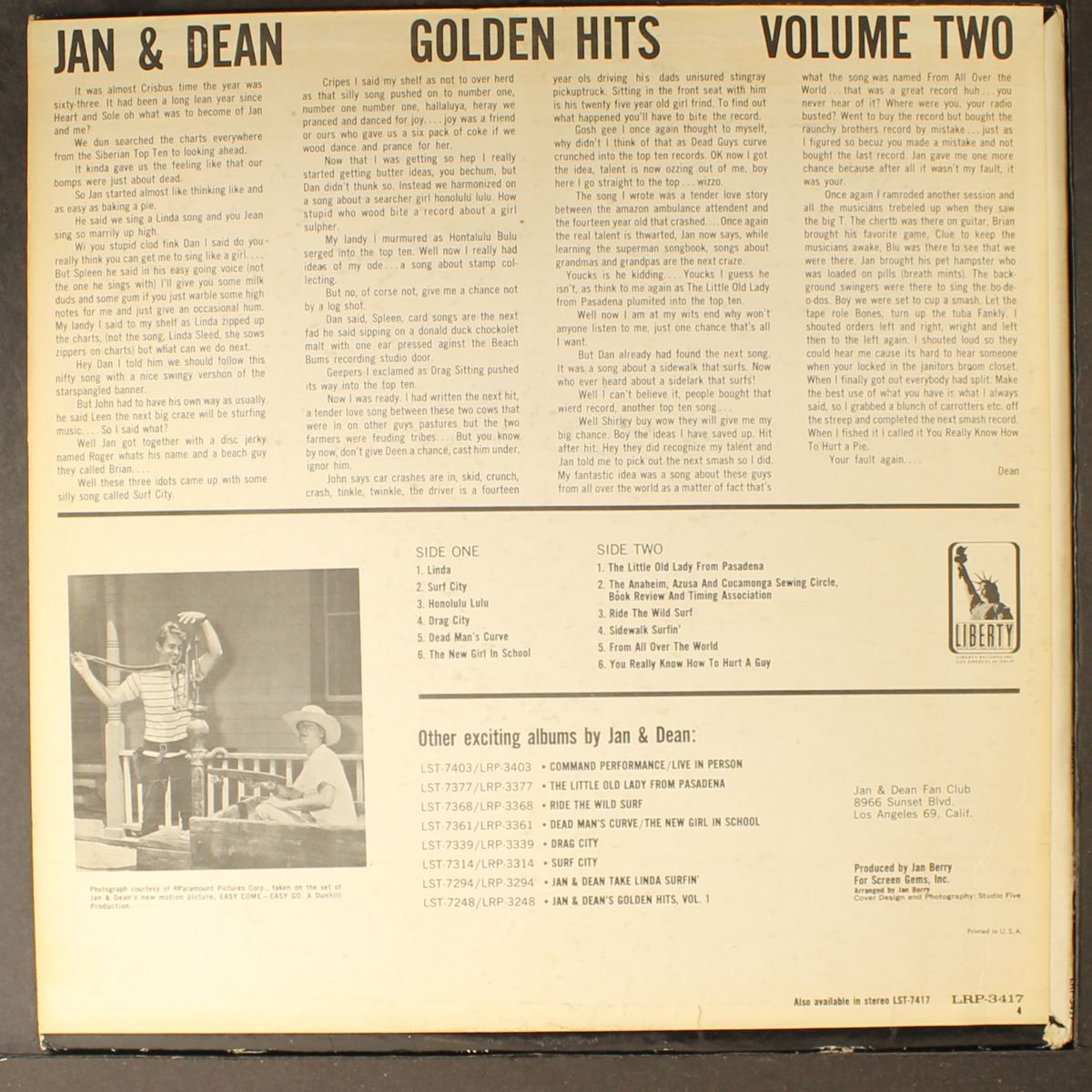 golden hits, vol. 2 by JAN & DEAN