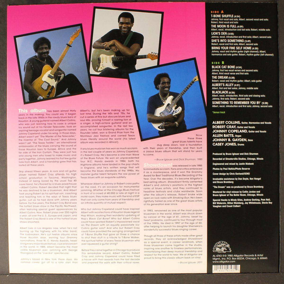 showdown by ALBERT COLLINS, CRAY & COPELAND