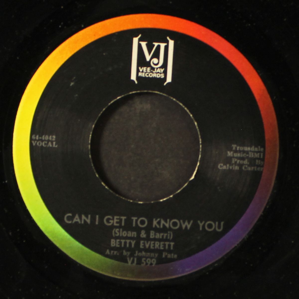 i can't hear you / can i get to know you by BETTY EVERETT
