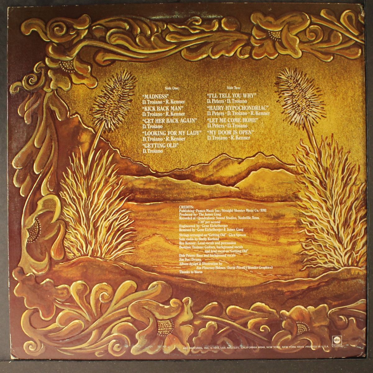 straight shooter by JAMES GANG