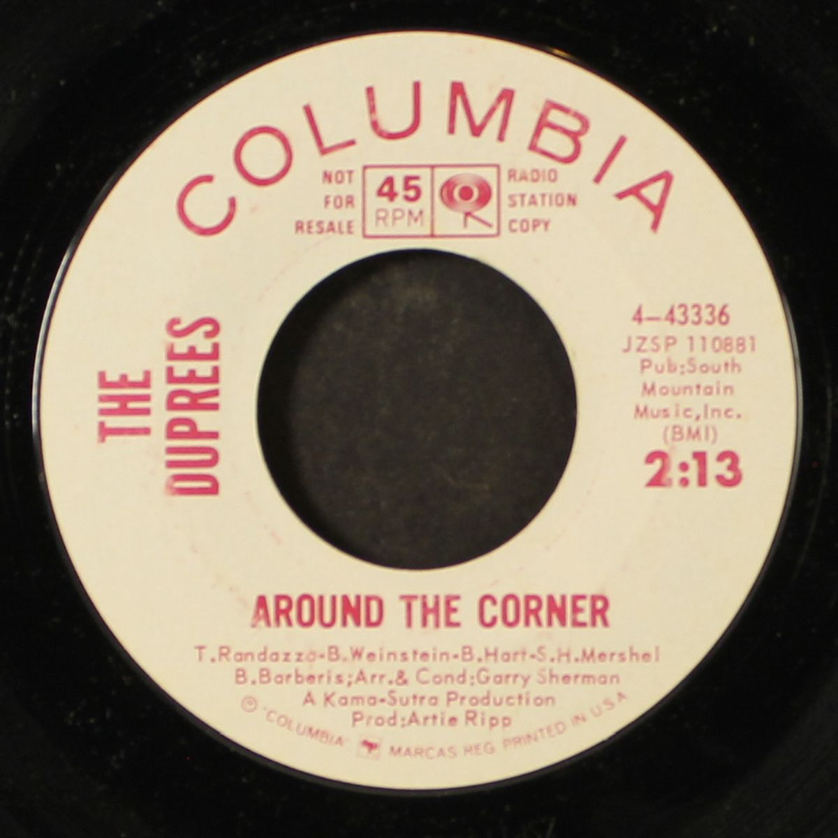 around the corner / they said it couldn't be done by DUPREES