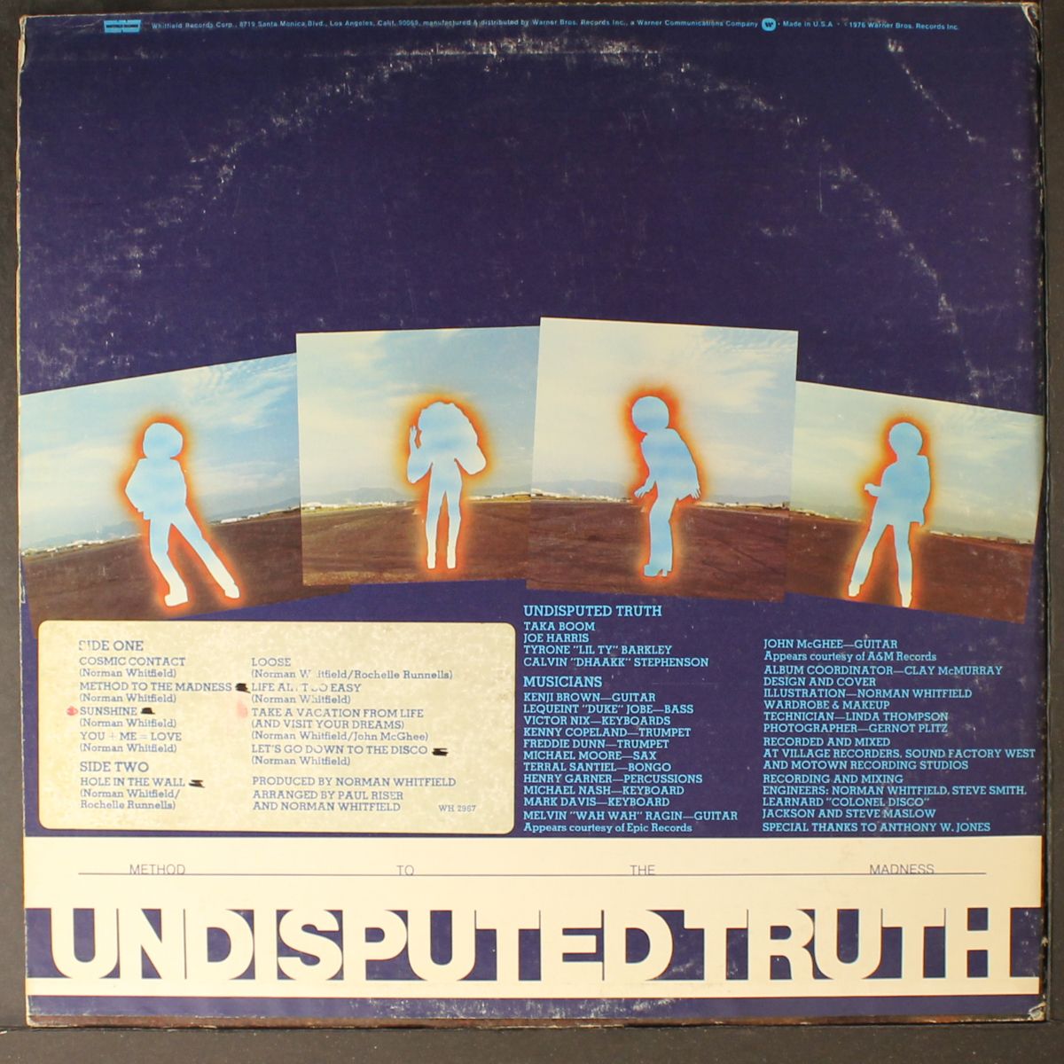 method to the madness by UNDISPUTED TRUTH