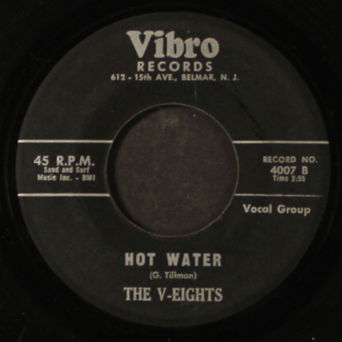 hot water / let's take a chance by STONEY JACKSON & V-EIGHTS