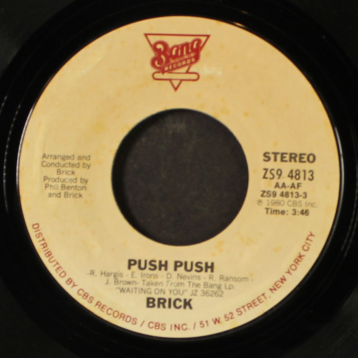 all the way / push push by BRICK