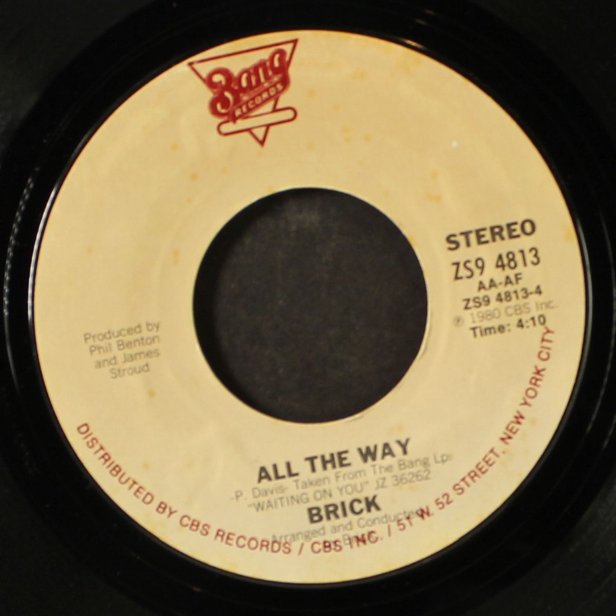 all the way / push push by BRICK