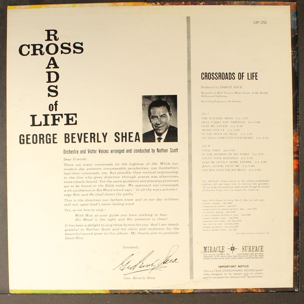 crossroads of life by GEORGE BEVERLY SHEA