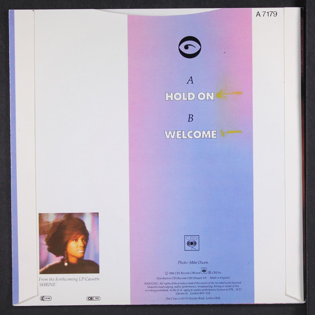 hold on by DEE. C. LEE