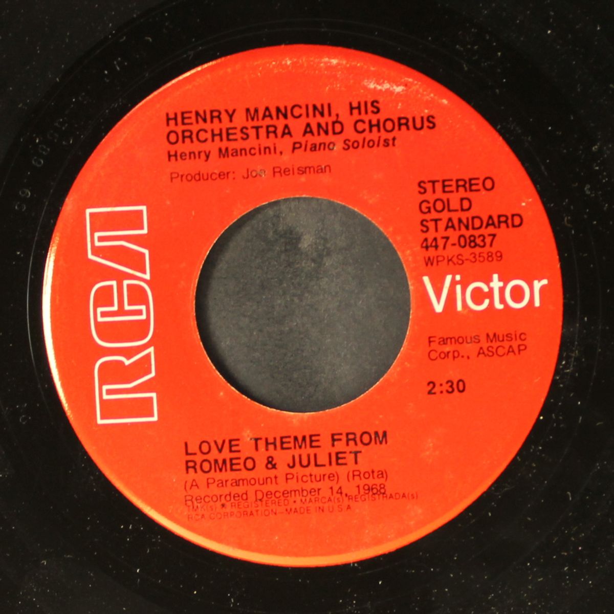 the windmills of your mind / love theme from romeo & juliet by HENRY MANCINI