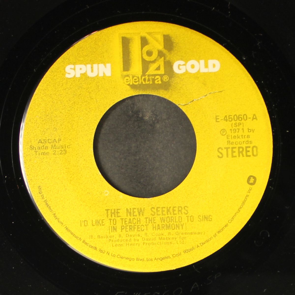 i'd like to teach the world to sing / nickel song by NEW SEEKERS