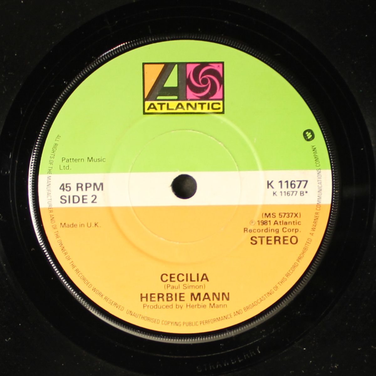 bend down low / cecilia by HERBIE MANN
