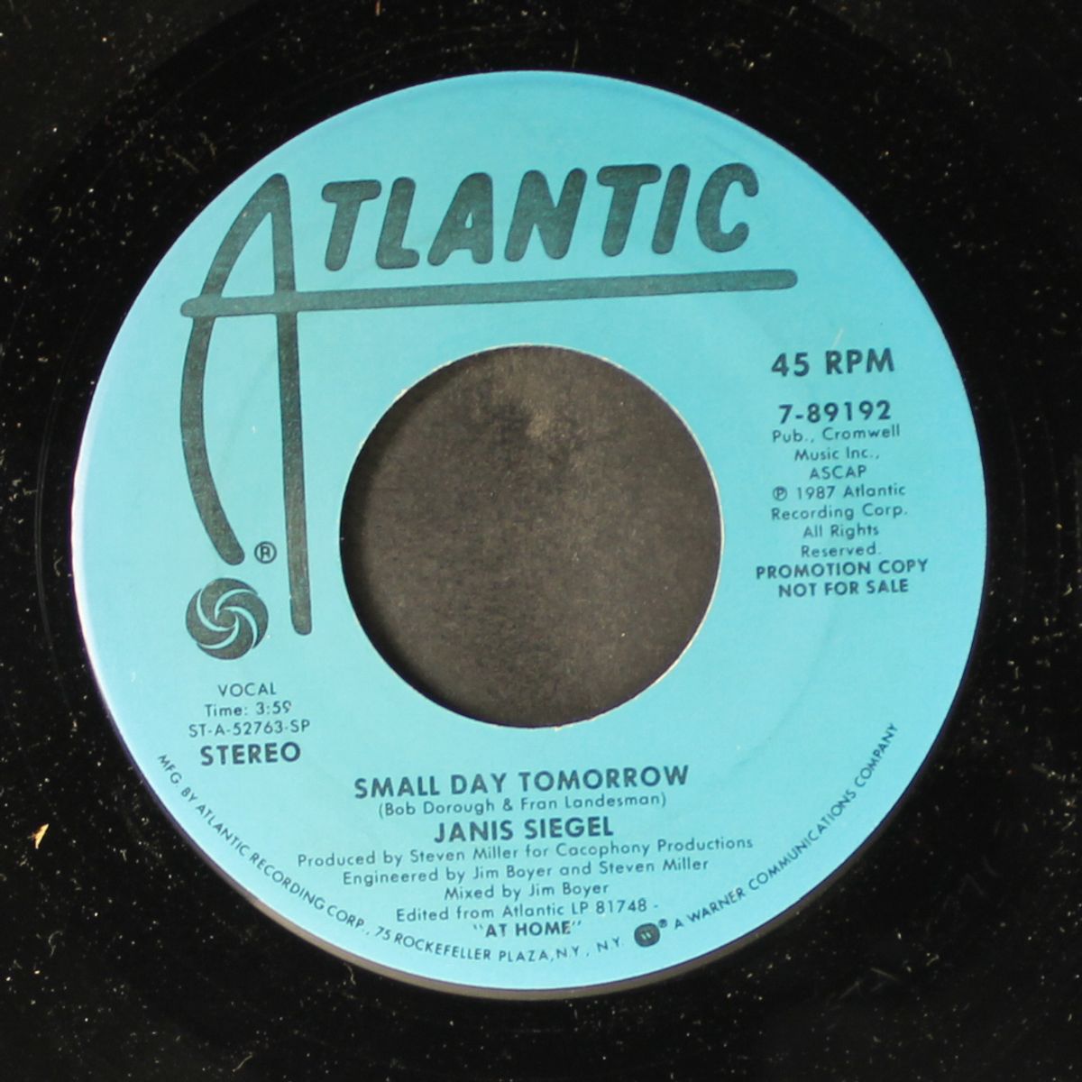 small day tomorrow / same by JANIS SIEGEL