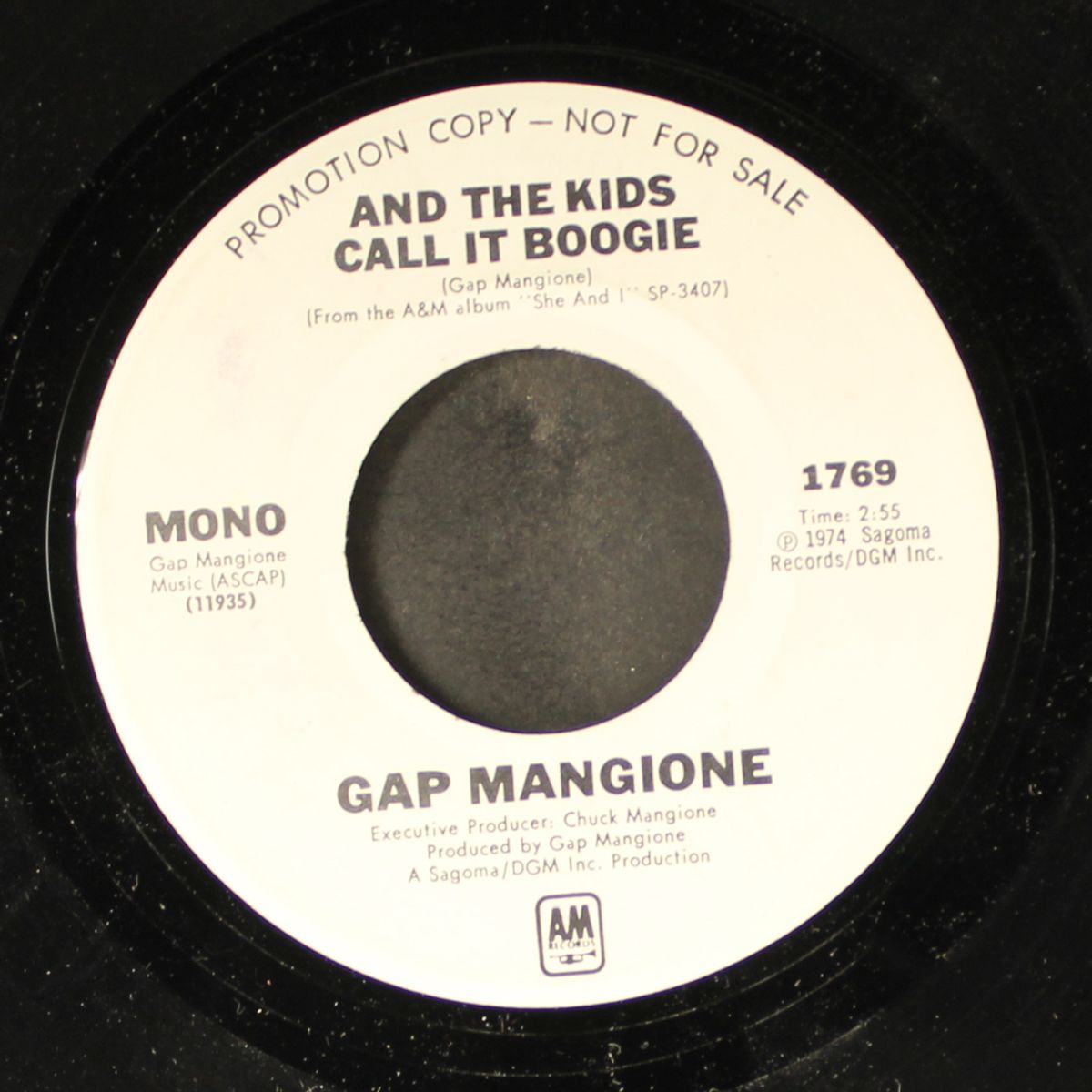 and the kids call it boogie / mono by GAP MANGIONE