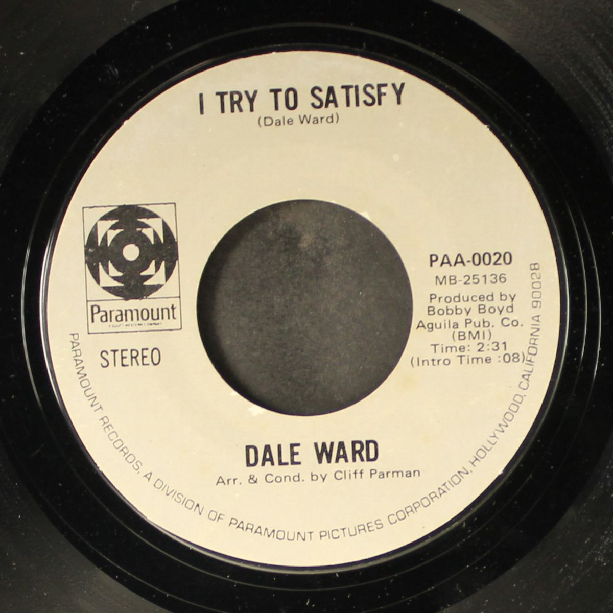 say i love you / i try to satisfy by DALE WARD