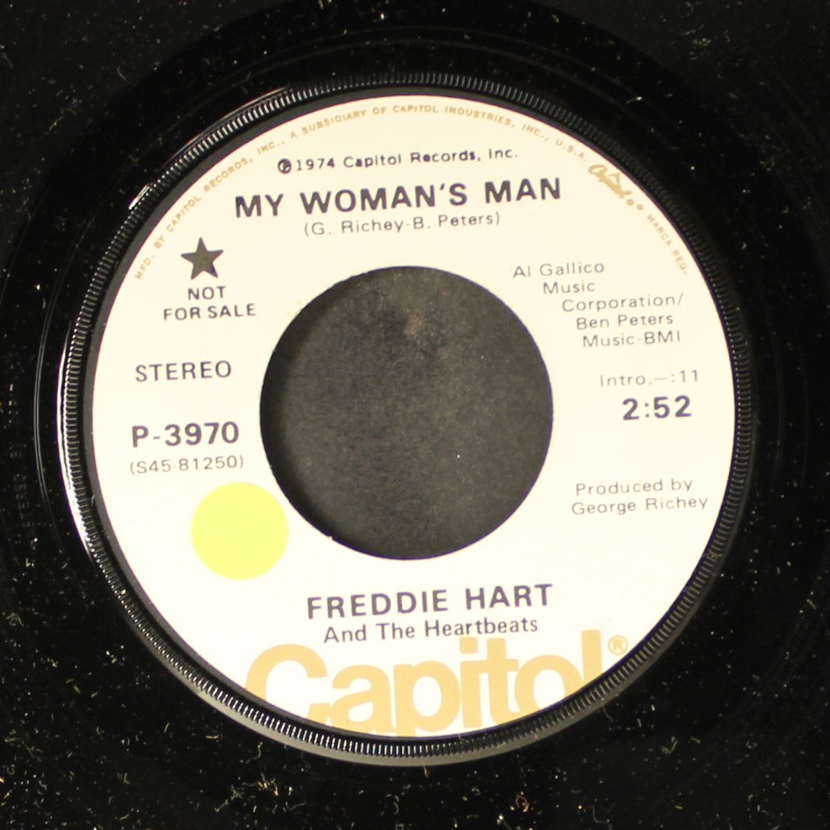 let's clean up the country / my woman's man by FREDDIE HART
