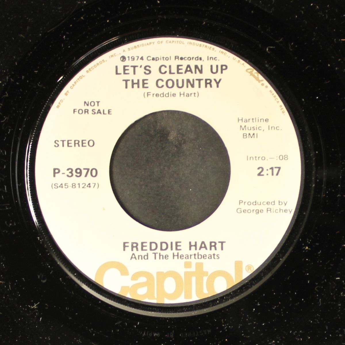 let's clean up the country / my woman's man by FREDDIE HART